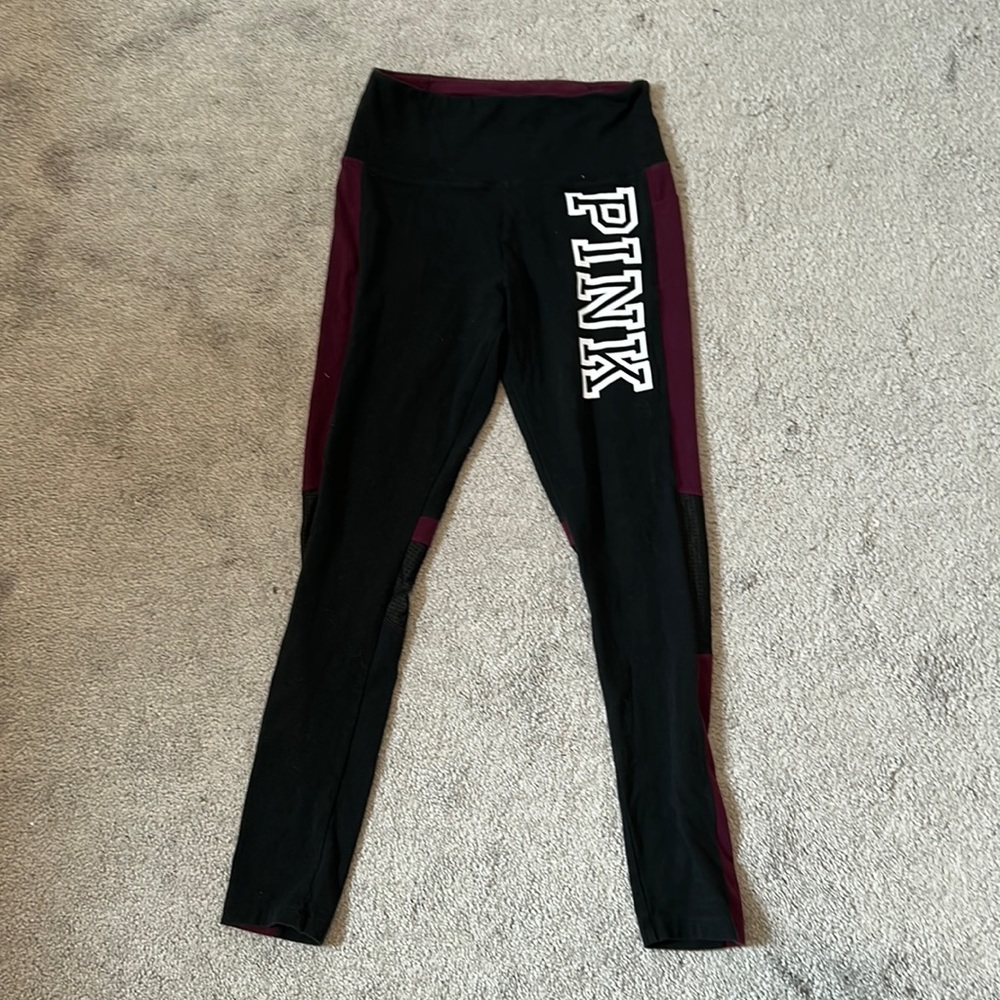Pink yoga pants!